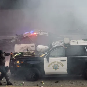 WATCH: Rioters Attack NBC News Crew in LA, Destroy News Truck while Forcing Reporters to Flee for Their Safety